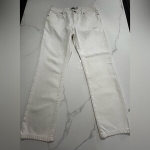 Euc Cabi off white 100% cotton jeans size 4